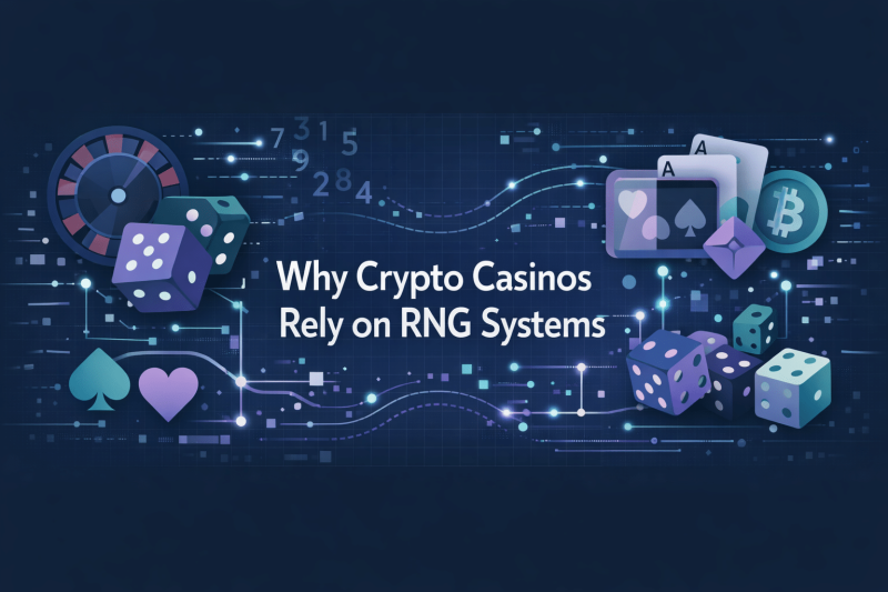 Why Crypto Casinos Rely on RNG Systems
